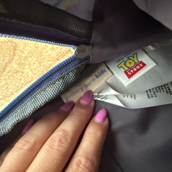 Mackenzie Mini Kids Blue Toy Story Backpack - Picture 4 of 4